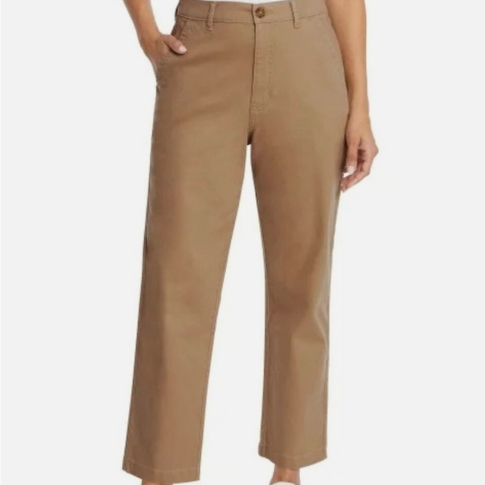 G.H. Bass & Co. Women's Brown Straight Leg Jeans